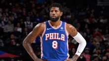 76ers' Paul George set to return from 25-game drug suspension