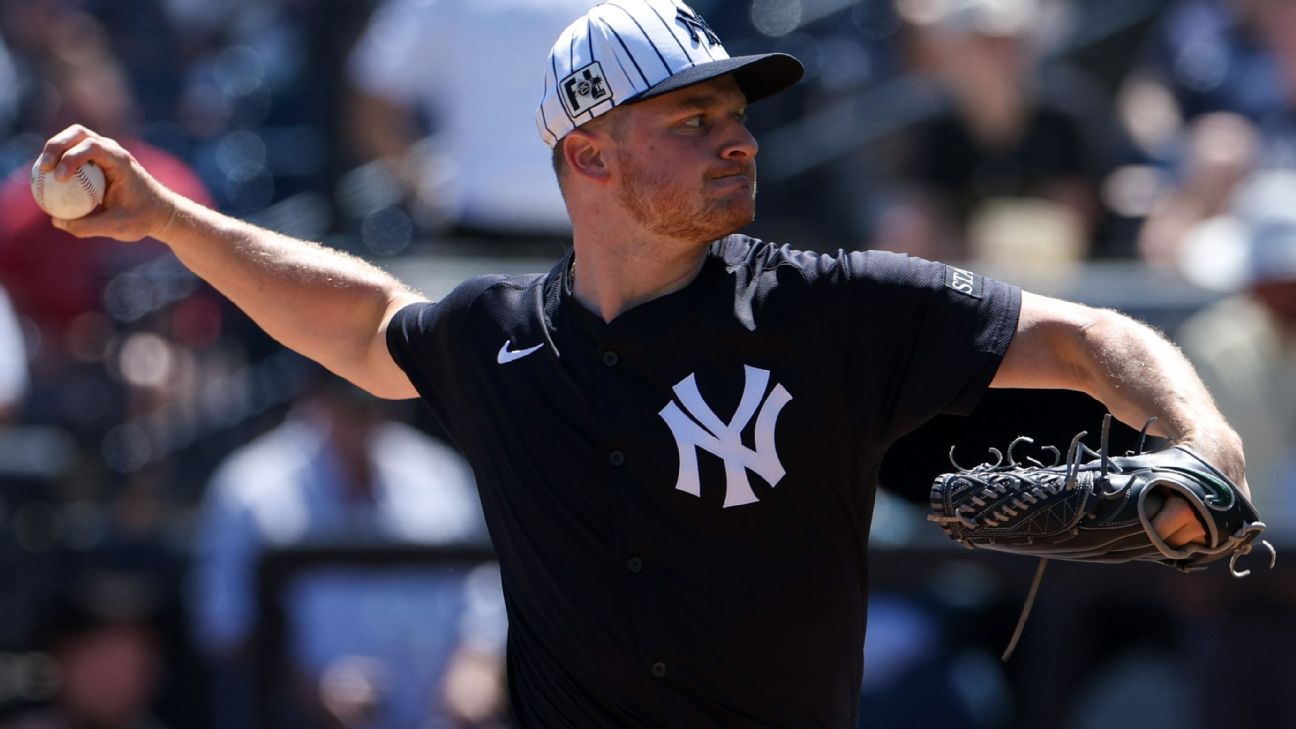 Yanks scratch Schmidt (shoulder) from next start