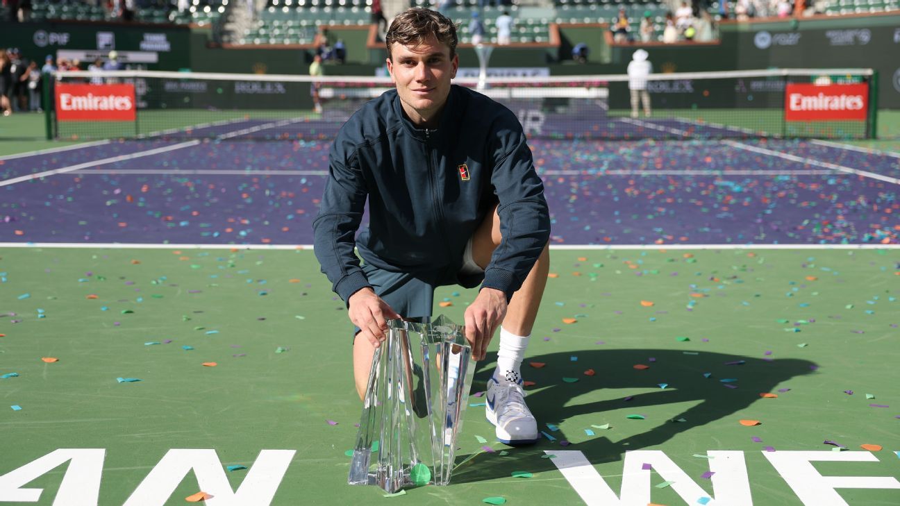 Algoz de João Fonseca, Jack Draper é campeão de Indian Wells