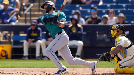 Seattle Releases Veteran Gardener Mitch Haniger Mitch Haniger during spring training