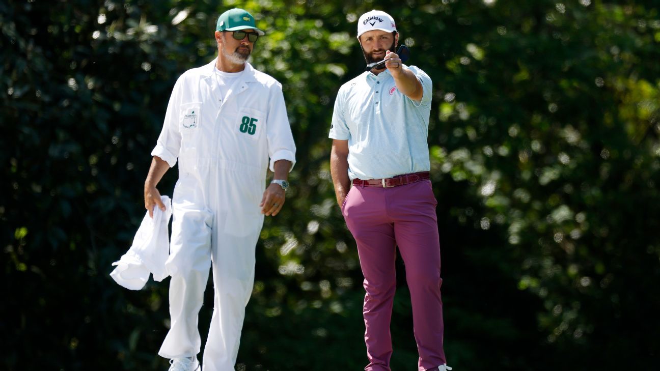 Jon Rahm's purple pants headline Masters fashion