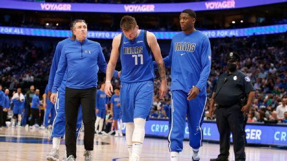 Casey Smith and Dirk Nowitzki