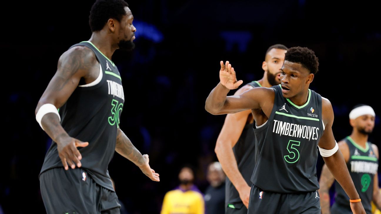 Wolves win third straight to eliminate Lakers in first round