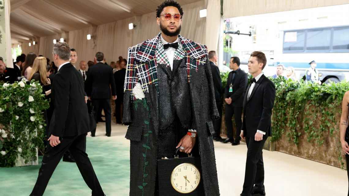 Ben Simmons at Met Gala 2024