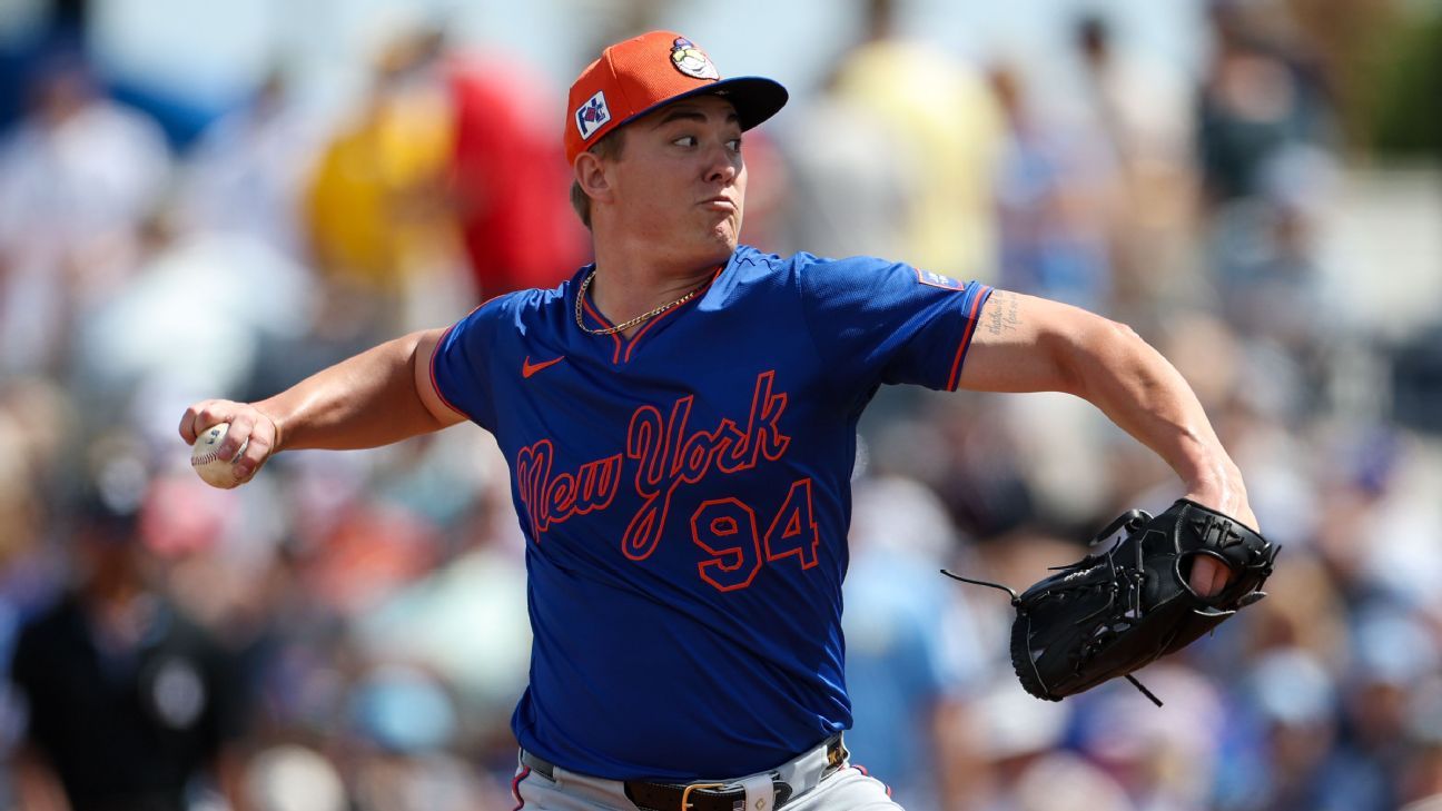 Mets prospect Tidwell to make first start Sunday