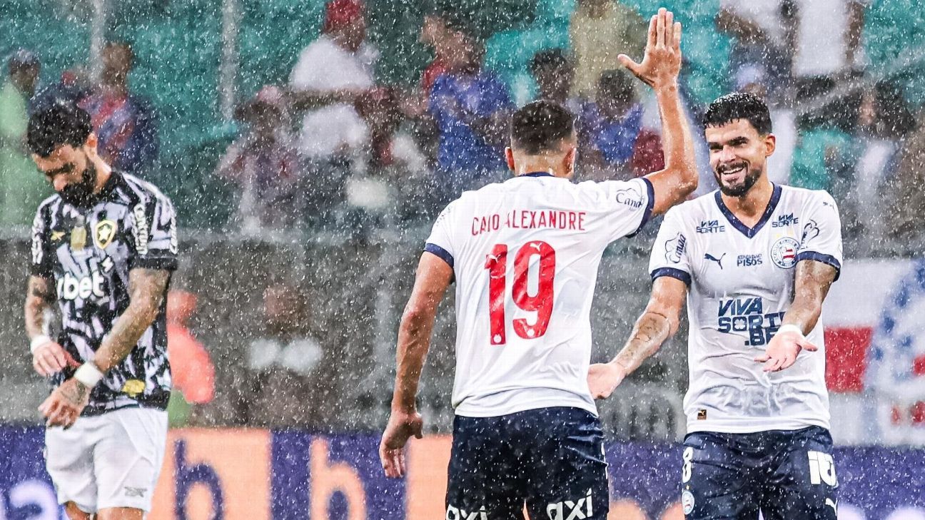 Bahia bate Botafogo, e vence a 3ª seguida