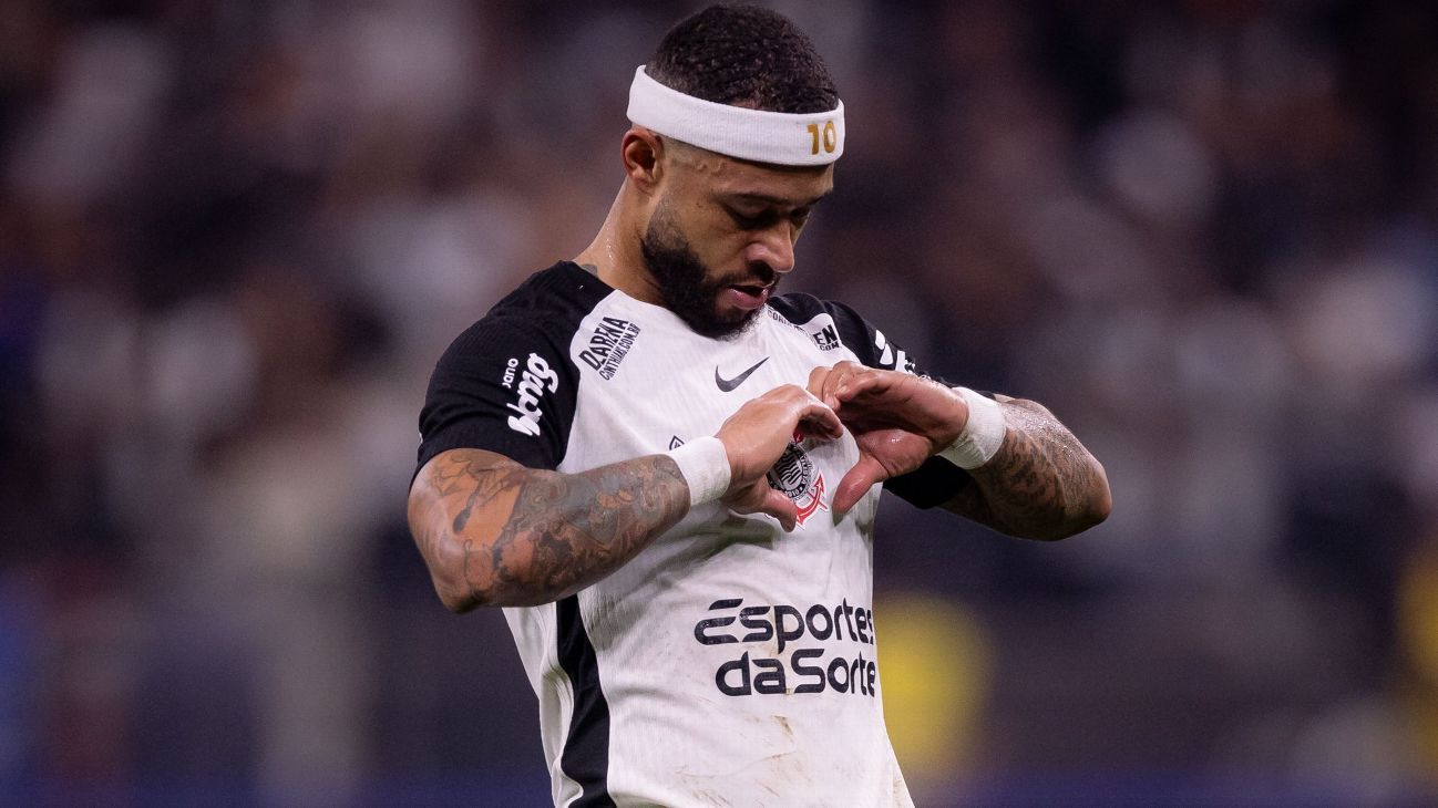 Memphis ganha férias antecipadas e desfalca Corinthians contra Grêmio após Data Fifa perfeita.