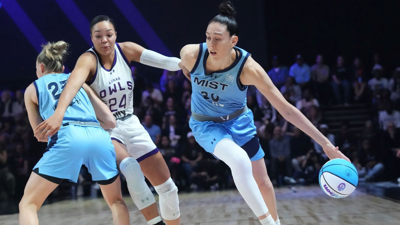 Napheesa Collier y Breanna Stewart, fundadoras de Unrivaled.