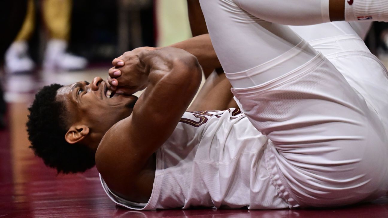 Cavs missing Garland, Mobley, Hunter for Game 2
