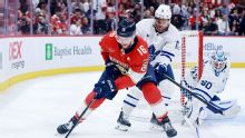 Maple Leafs' Max Domi fined for hit to Panthers' Aleksander Barkov