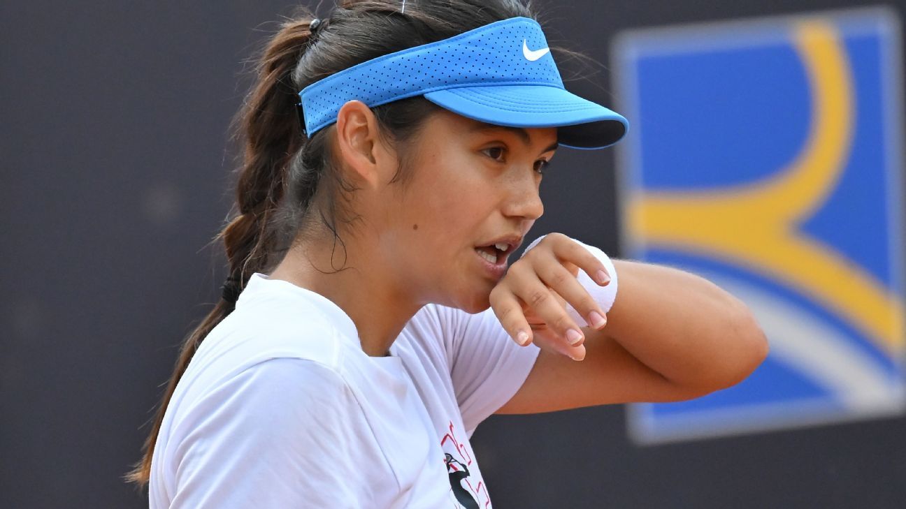 Raducanu suffers injury scare in Strasbourg defeat