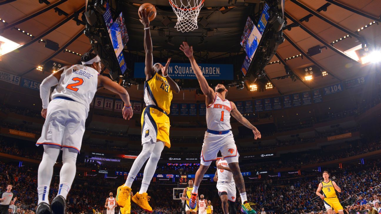 Follow along as Knicks, Pacers battle in Game 1 of ECF