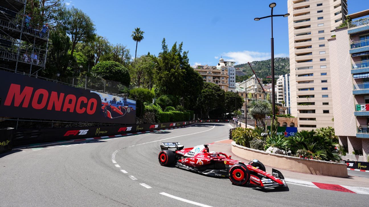 Monegasque Charles Leclerc was fastest in Friday's first practice session.