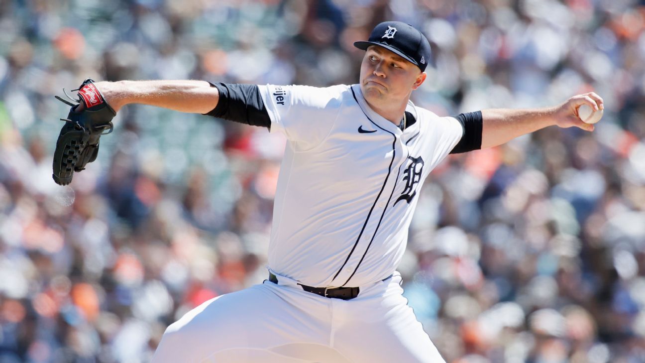 Tigers ace Skubal throws 1st CG of career, K’s 13