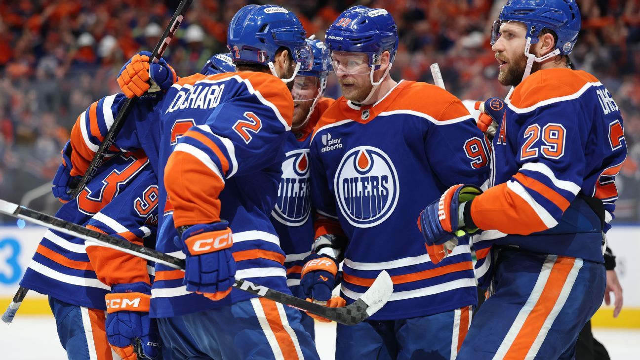 Perry, 40, helps Oilers to cusp of Cup Final return