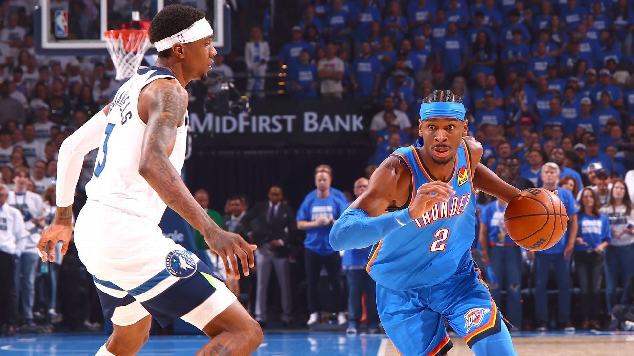 OKC's big three, 'Thunderstruck' and more trends from the Thunder's last WCF title