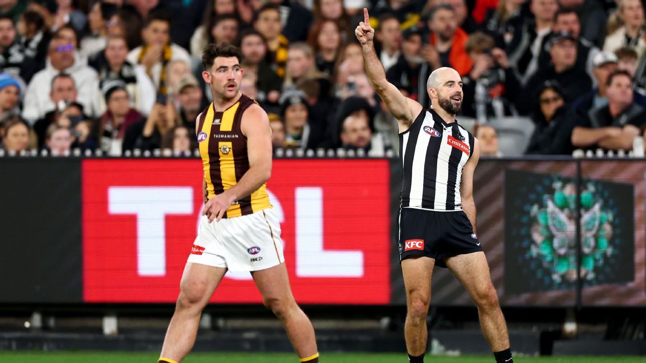 Ladder-leaders flex muscle to continue Hawthorn's slide