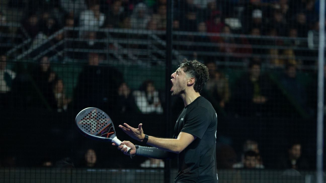 Agustín Tapia fue profeta en su tierra y, junto a Coello, conquistó el Premier Padel de Buenos Aires