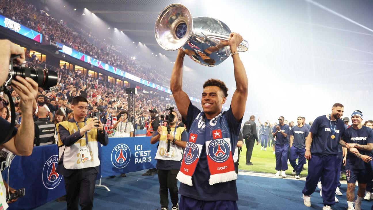 Désiré Doué en acción