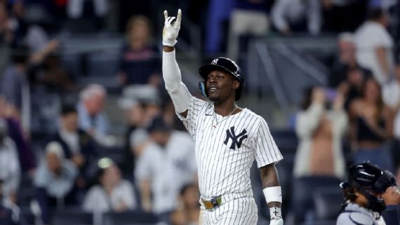 Chisholm Jr. HR: Yankees Debut & IL Return Jazz Chisholm jr. watches his home run against the Cleveland Guardians.