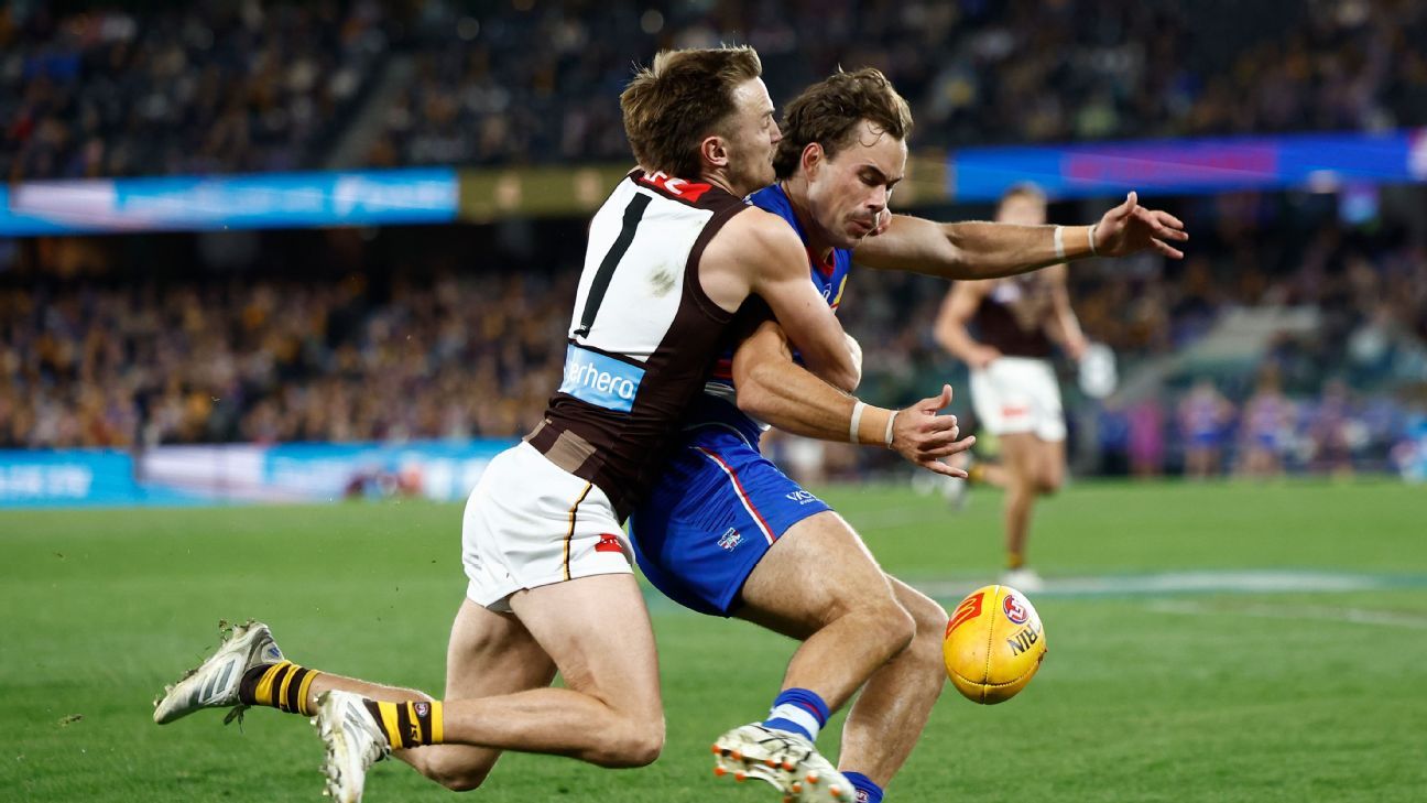 Hawks out-tackle Bulldogs for badly needed win