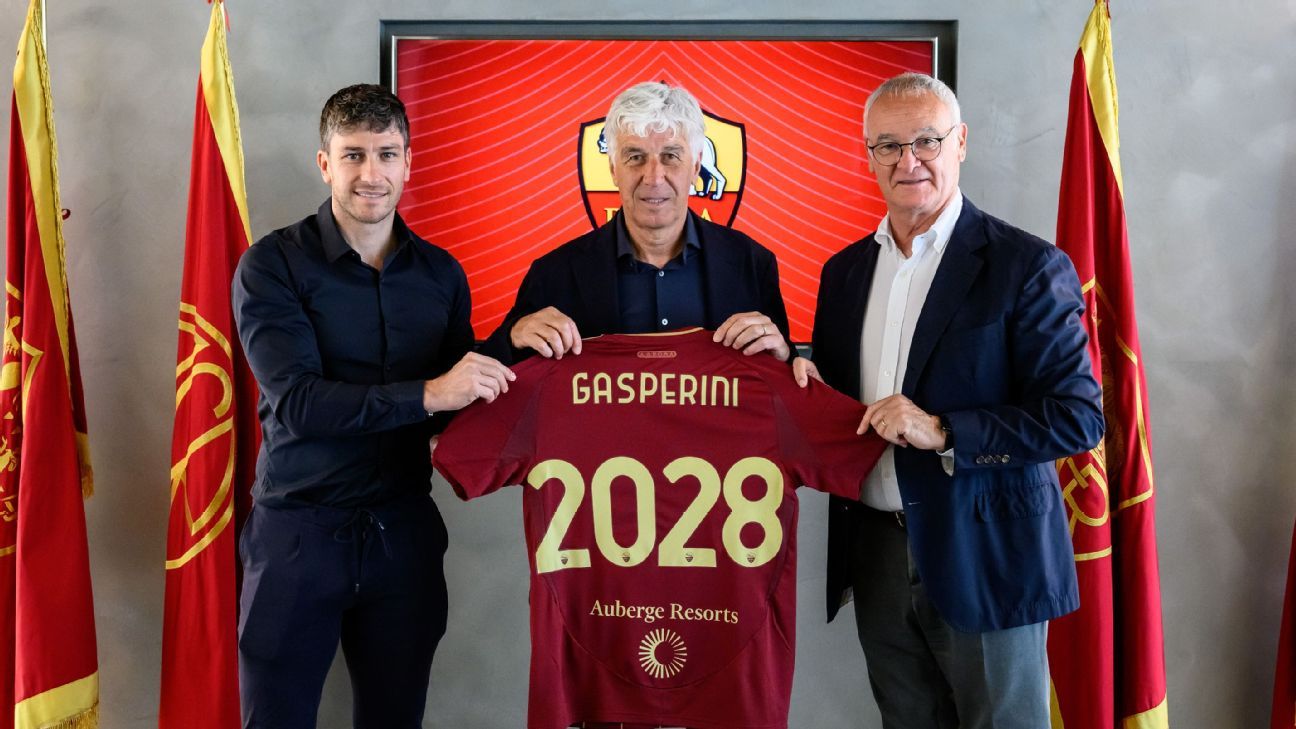 Gasperini new coach of Roma: He replaces Ranieri in Serie A
