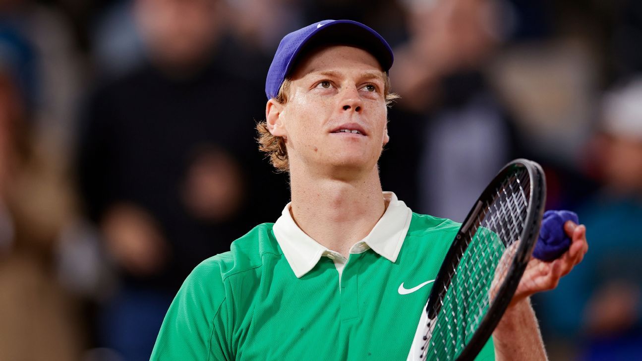 Sinner is looking to win his third straight major title after winning the 2024 US Open and 2025 Australian Open.