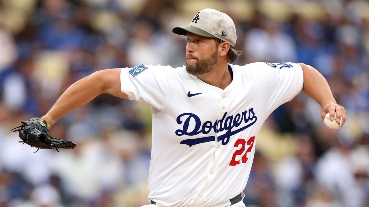 Kershaw K’s 5, sets up home chance at 3,000