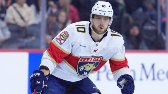 Panthers News: A.J. Greer Returns for Game 3 A.J. Greer on the ice in his Panthers uniform
