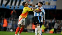 Richard Ríos discute com Otamendi após Argentina x Colômbia: 'Você está velho, não consegue nem correr'