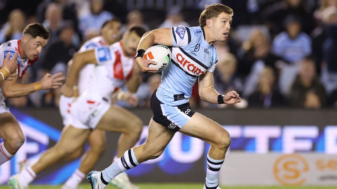 Trindall puts Sharks' season on track in crucial win