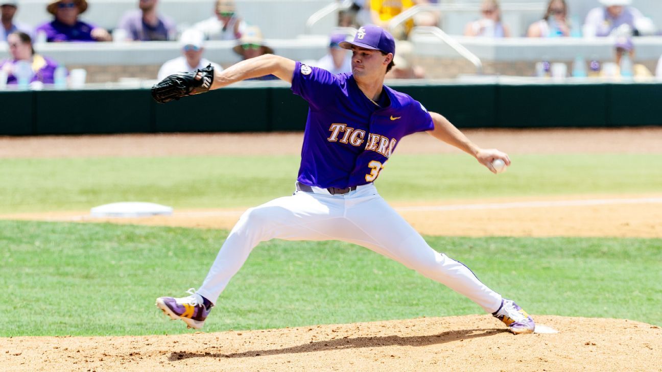 Ranking the top MLB draft prospects in the 2025 Men's College World Series