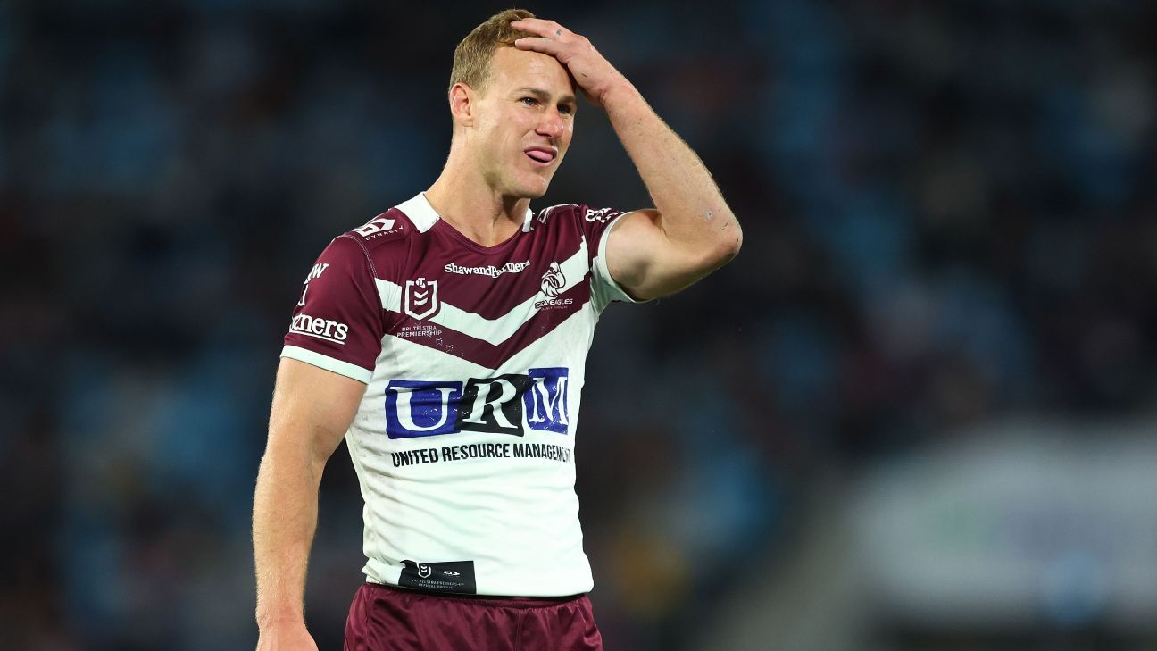 Titans stun Manly as Cherry-Evans fails to fire
