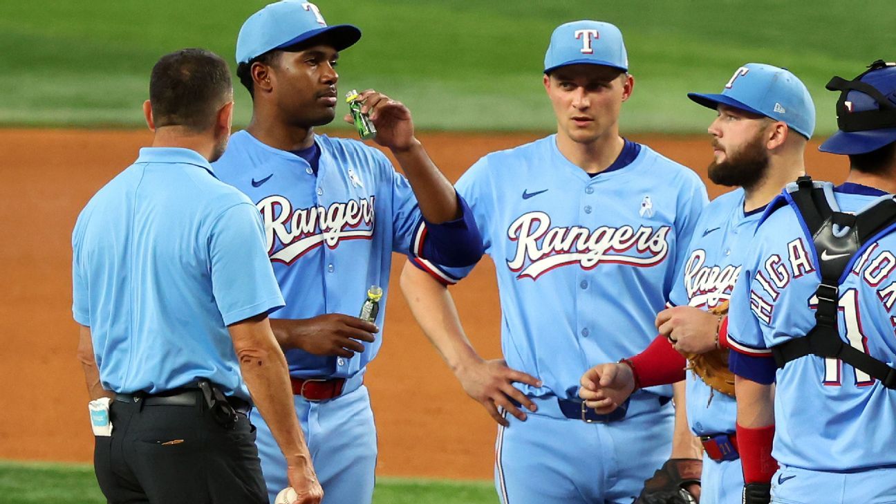 Juice helps Rangers rookie Rocker out of pickle
