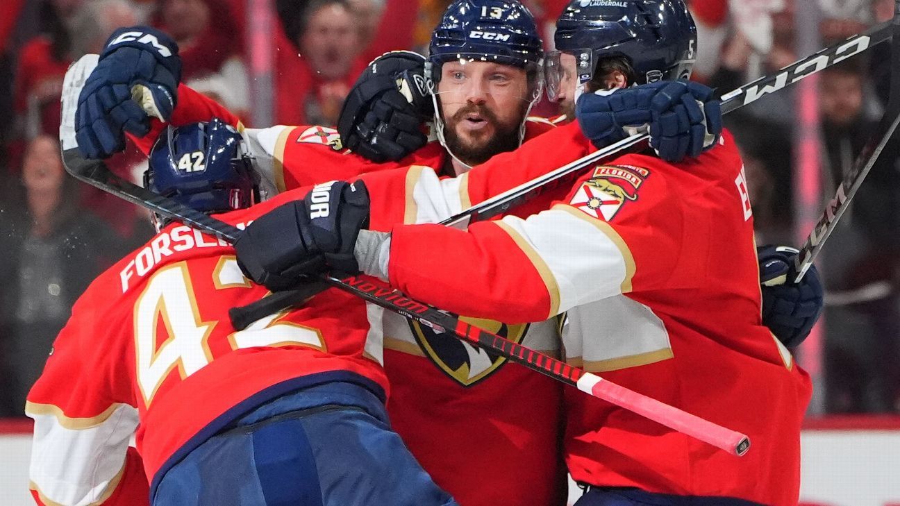 Panthers pounce on Oilers, win 2nd straight Cup