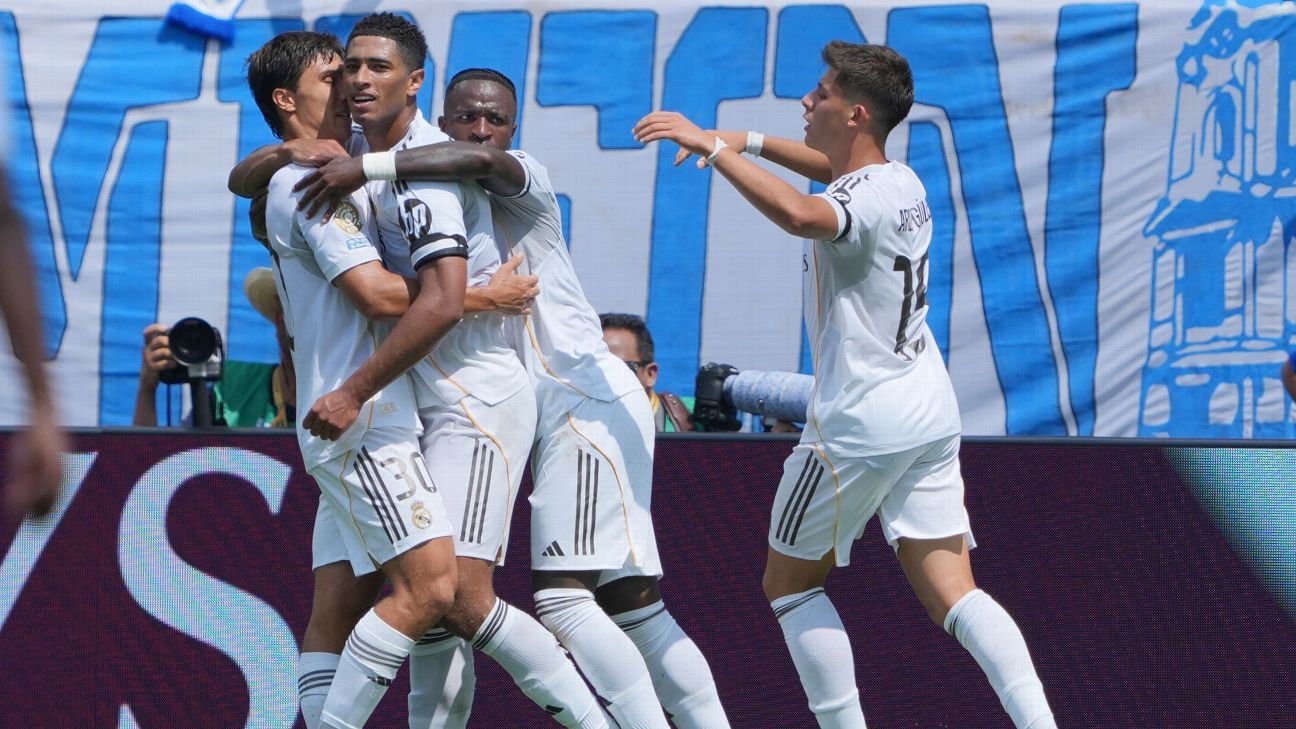 VIDEO: Bellingham apareció para el gol de Real Madrid ante Pachuca por el Mundial de Clubes - ESPN