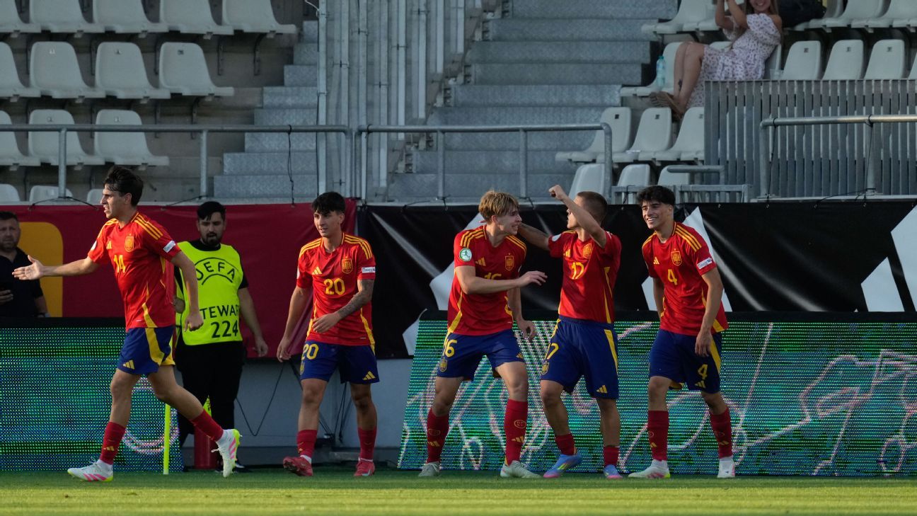 Spain beat Germany 6-5 to reach U19 Euros final