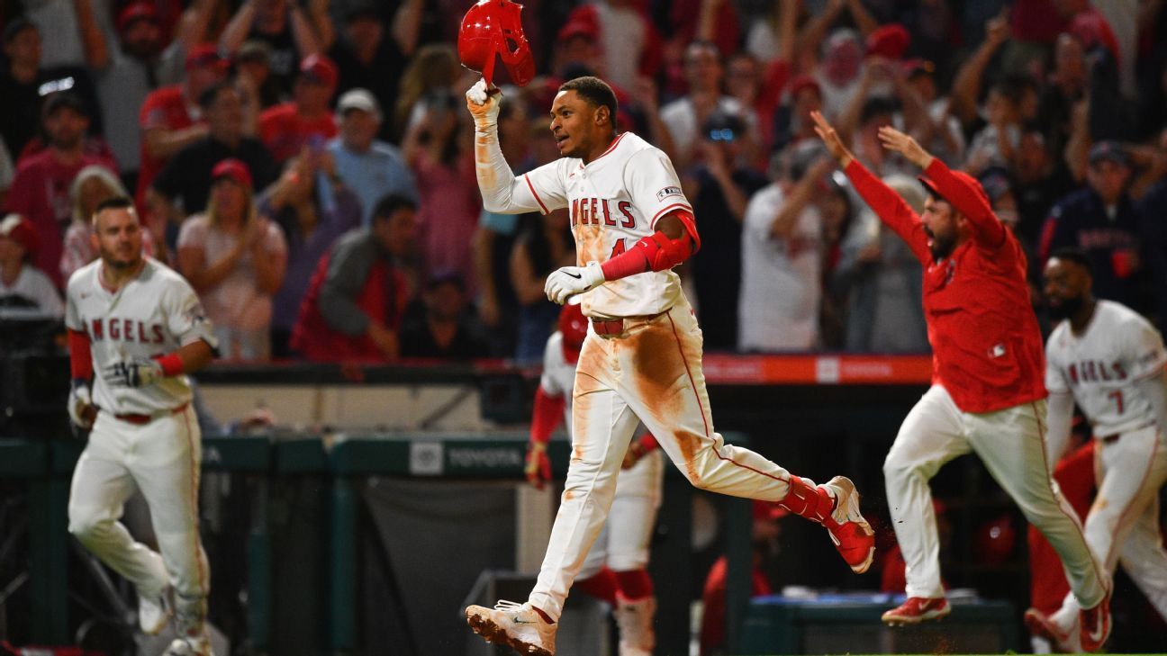 Top Angels prospect Moore hits tying, walk-off HRs