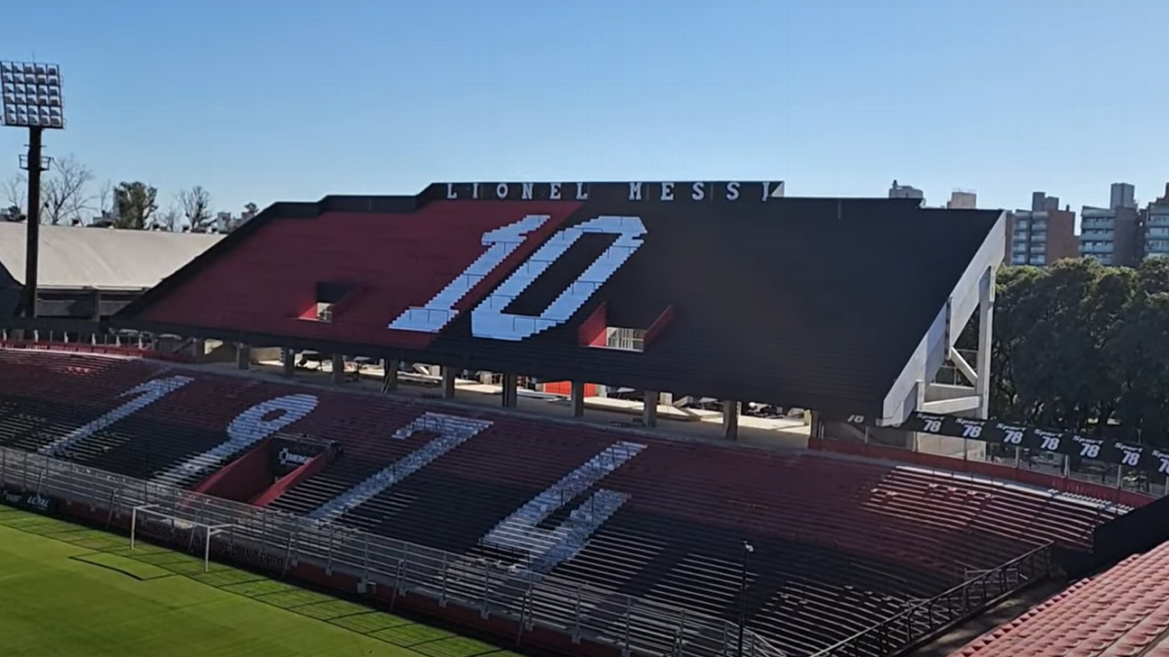 Messi joins legends with stadiums, stands named after them