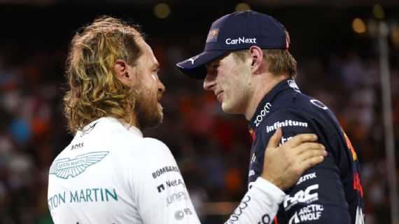 Verstappen Open to Vettel Red Bull Role sebastian Vettel in his final season with Aston Martin, 2022