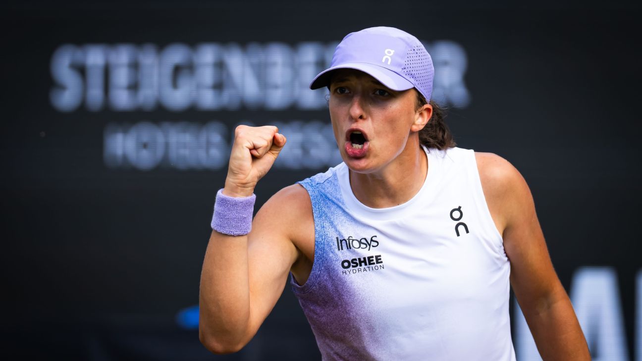 Swiatek, Pegula advance to Bad Homburg semis
