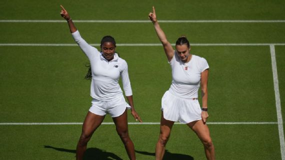 Coco Gauff and Aryna Sabalenka