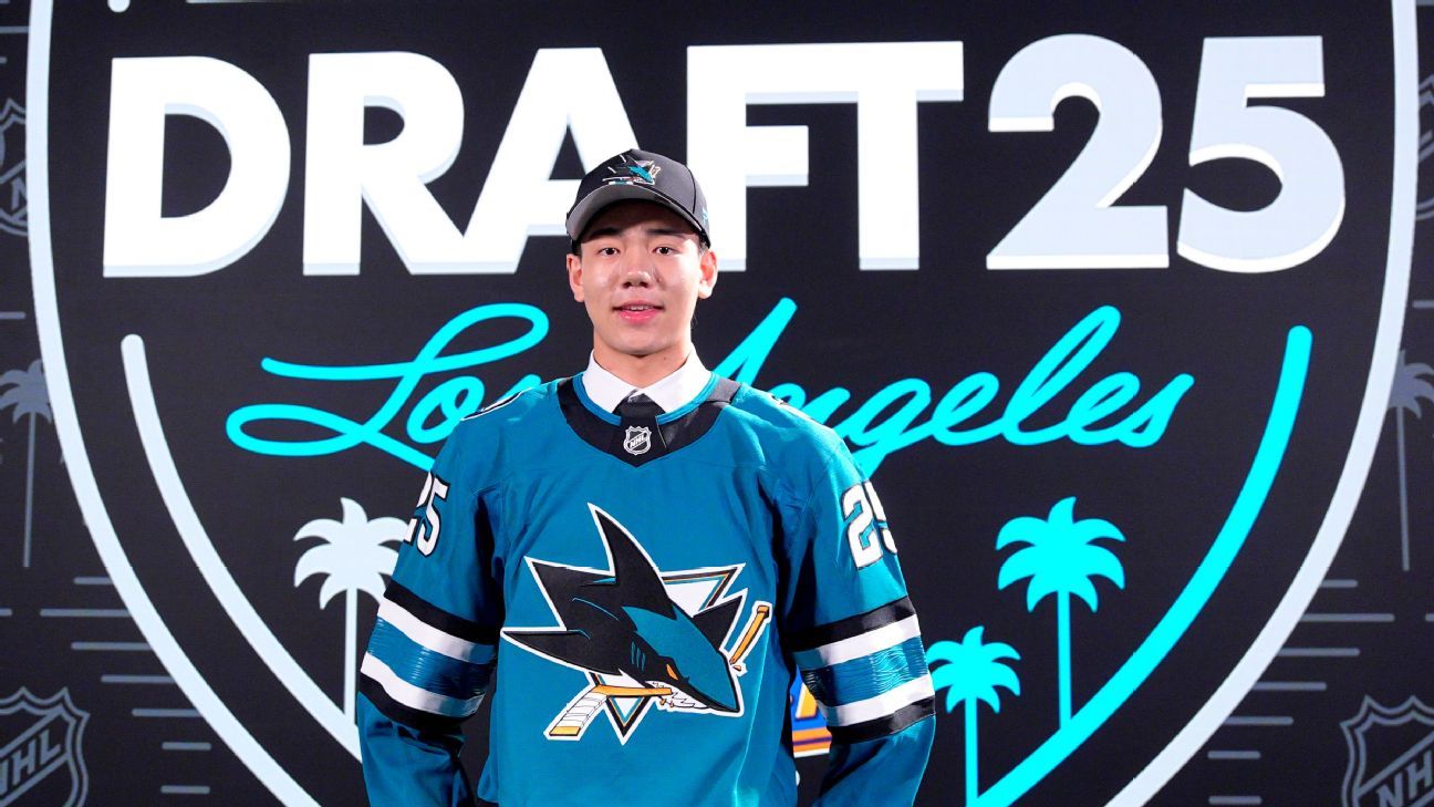 Sharks' Wang NHL's highest drafted born in China