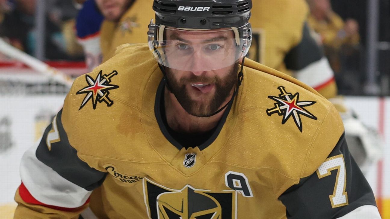 Vegas defenseman Alex Pietrangelo out for foreseeable future - ESPN