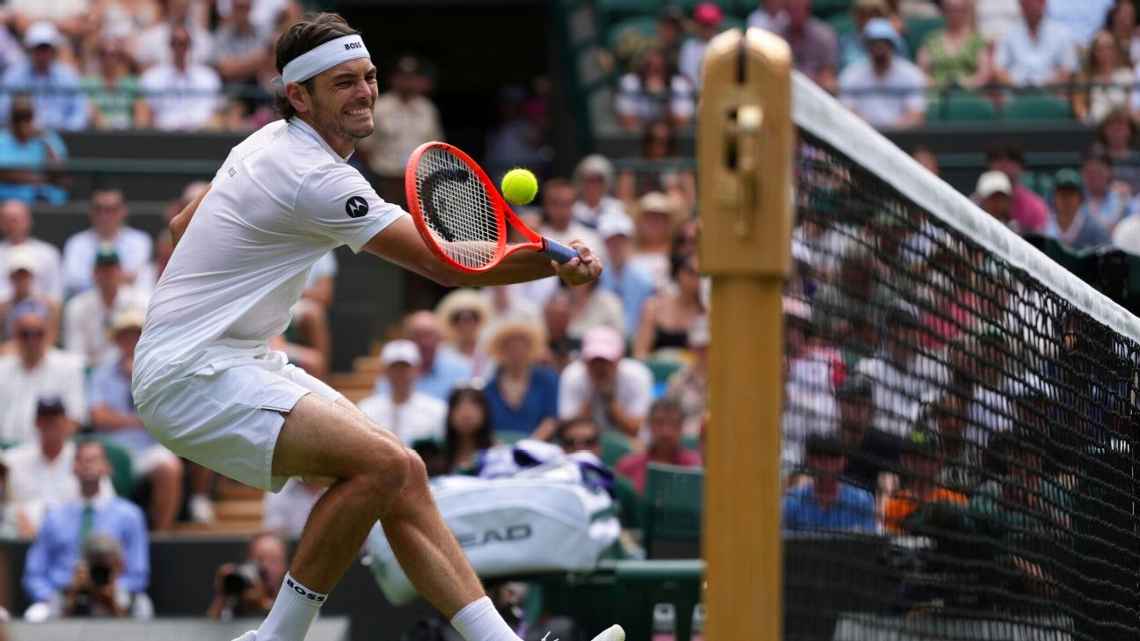 Тейлор Фриц на Уимблдоне 2025