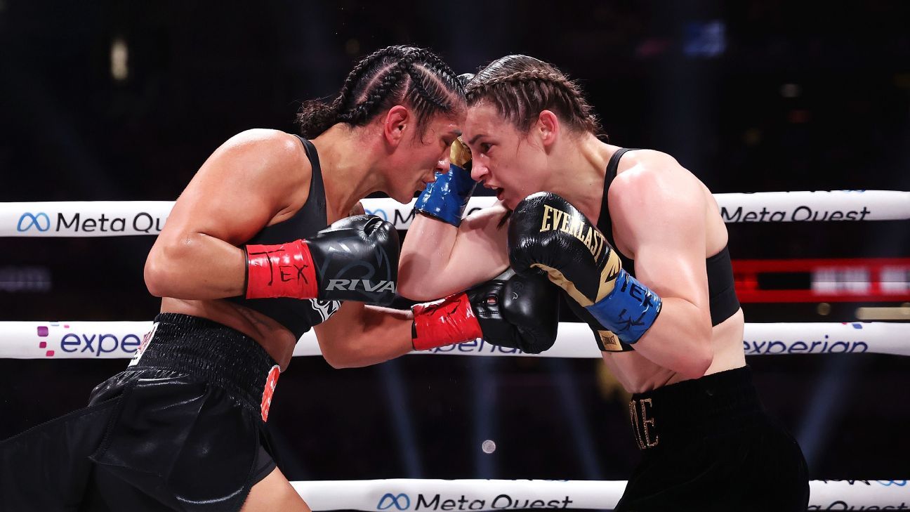 Katie Taylor y Amanda Serrano