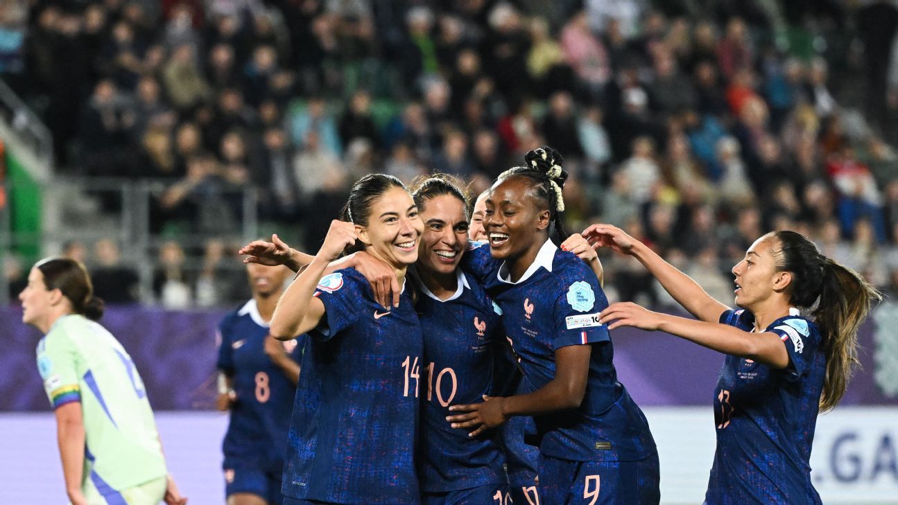 Euro 2025 Daily: France cruise past Wales, England bounce back