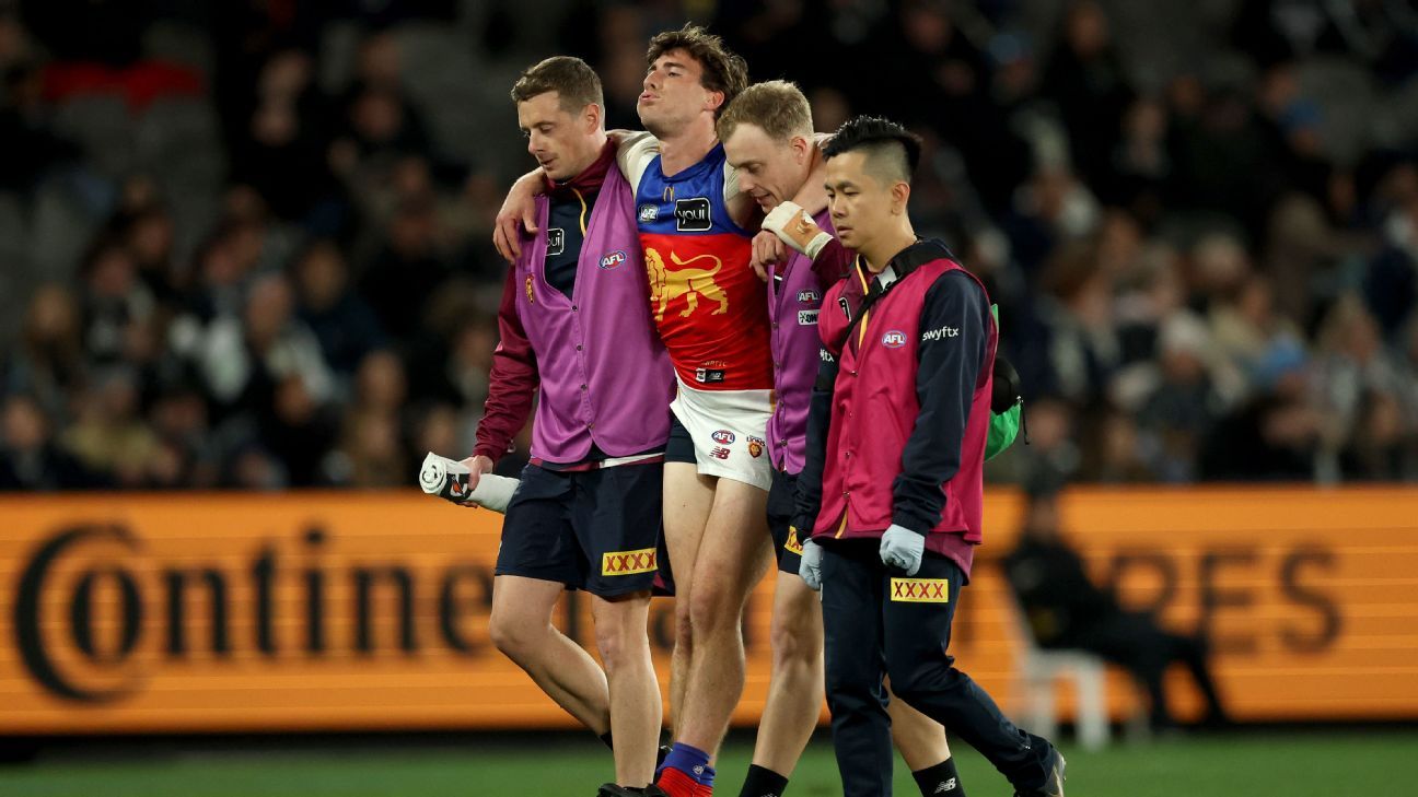 Mark Answerth Lions gutted as Answerth suffers season-ending injury - ESPN