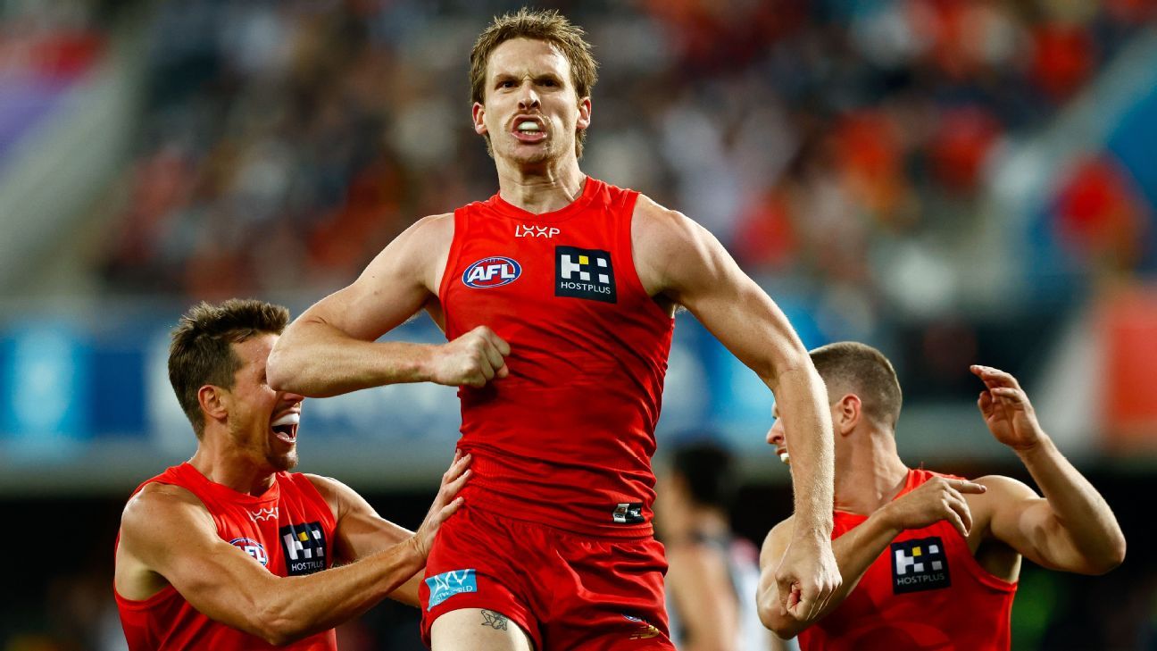 Rowell stars as Suns steady to topple late-surging Pies