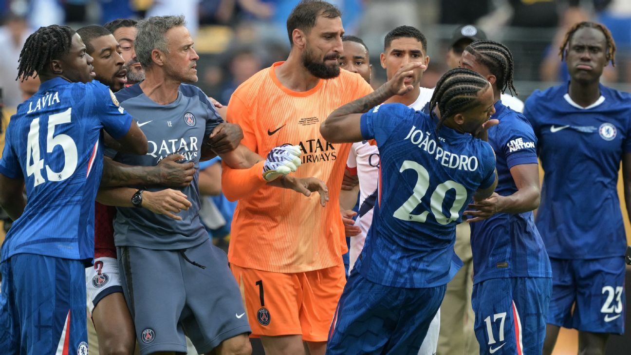 O que mudou do último PSG x Chelsea marcado por título, agressão e provocação por 'não saber perder'
